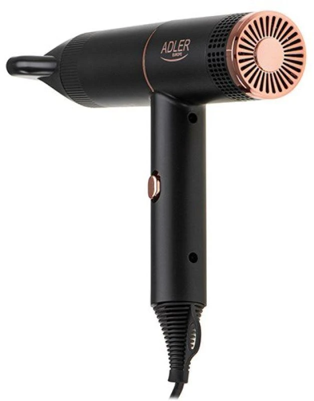 Adler Plaukų džiovintuvas | AD 2278 | 1400 W | Number of temperature settings 2 | Ionic function | Juodas