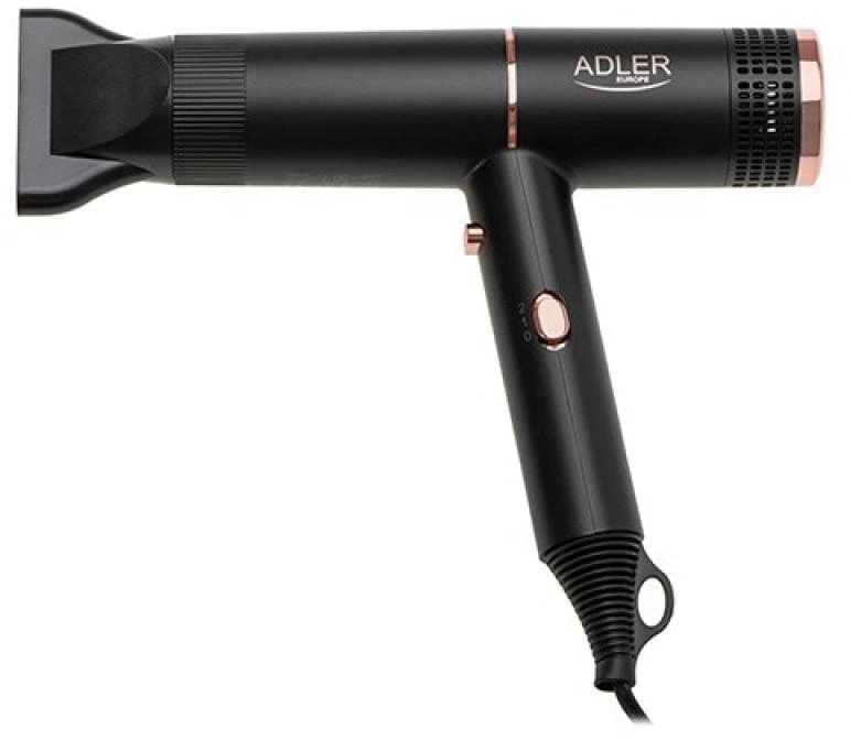Adler Plaukų džiovintuvas | AD 2278 | 1400 W | Number of temperature settings 2 | Ionic function | Juodas
