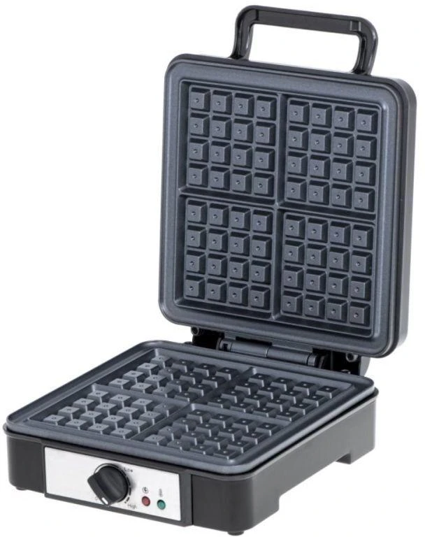 Adler | Vaflinė | AD 3049 | 1200 W | Number of pastry 4 | Belgium | Juodas