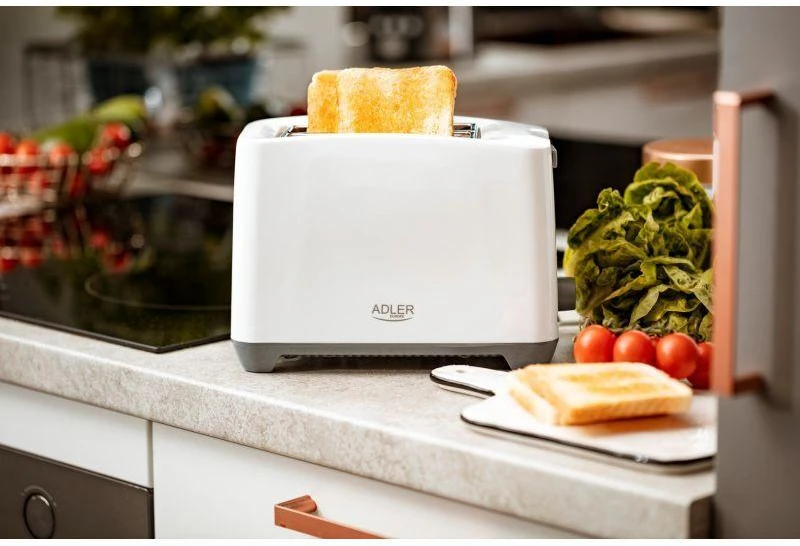 Adler | Skrudintuvas | AD 3216 | Galia 750 W | Lizdų skaičius 2 | Korpuso medžiaga Plastikas | Baltas