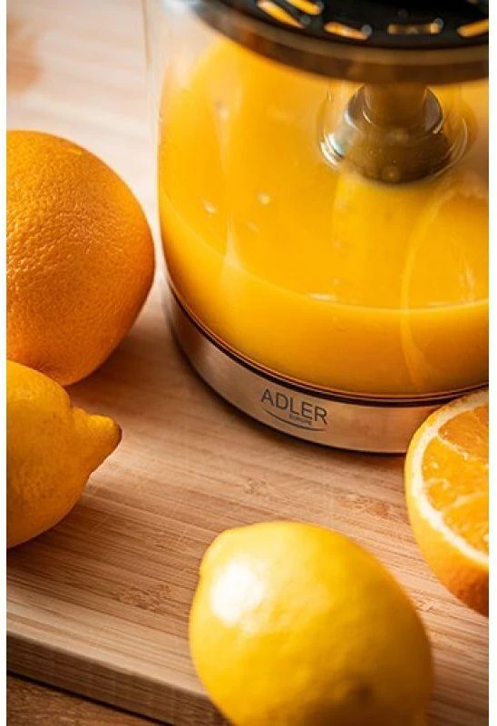 Sulčiaspaudė Adler | Citrus Juicer | AD 4012 | Type Citrus juicer | Juodas | 40 W | Greičių skaičius 1