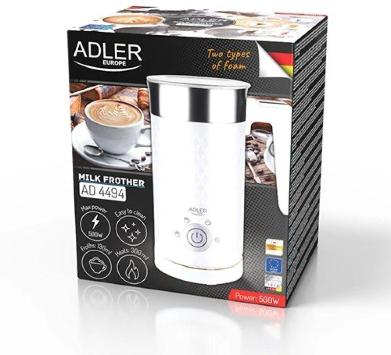 Adler | Pieno plakiklis | AD 4494 | 500 W | Pieno plakiklis | Baltas