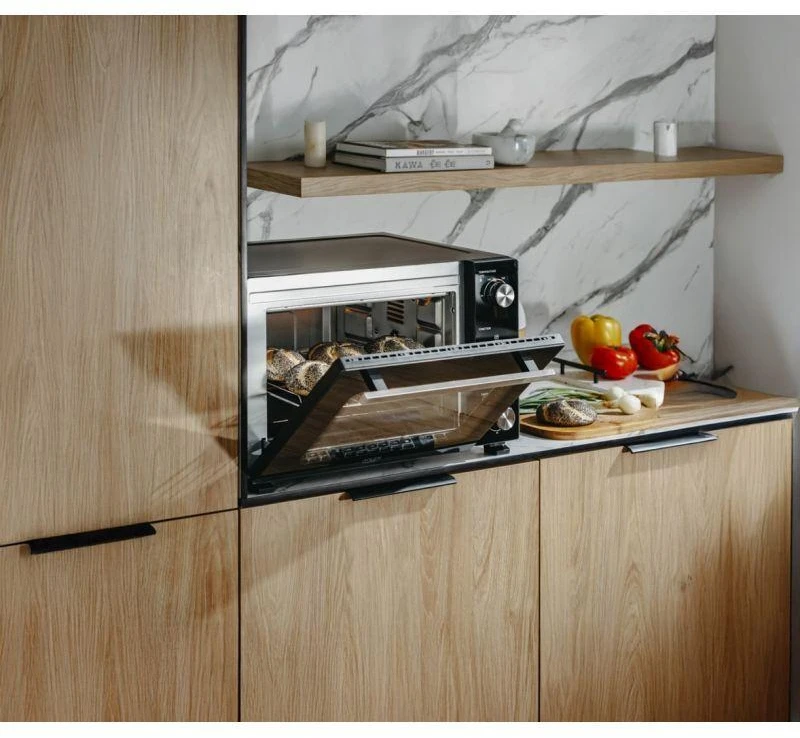Mikrobangų krosnelė Adler Electric orkaitė | AD 6026 | 48 L | 1800 W | Juodas