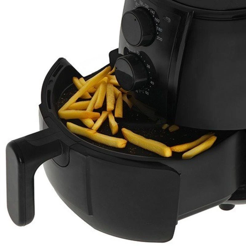 Gruzdintuvė Adler Airfryer orkaitė | AD 6312 | Galia 1600 W | Talpa 2,5 L | Konvekcija | Juodas