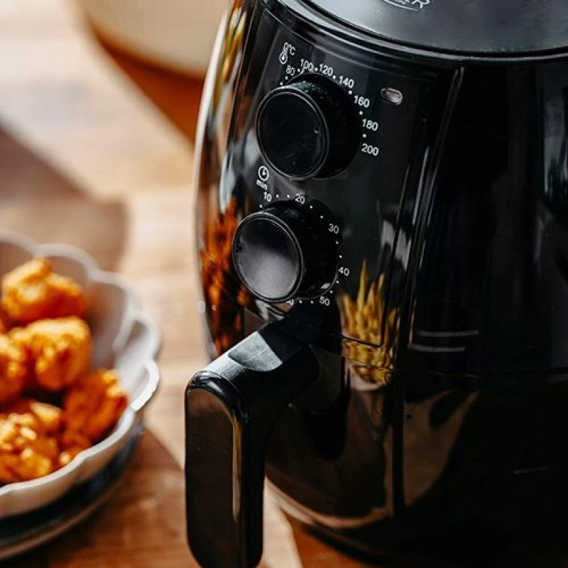 Gruzdintuvė Adler Airfryer orkaitė | AD 6312 | Galia 1600 W | Talpa 2,5 L | Konvekcija | Juodas