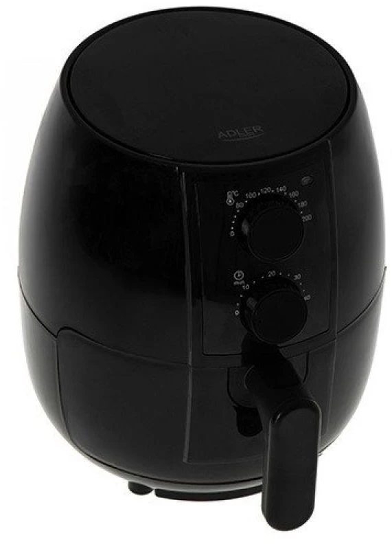 Gruzdintuvė Adler Airfryer orkaitė | AD 6312 | Galia 1600 W | Talpa 2,5 L | Konvekcija | Juodas