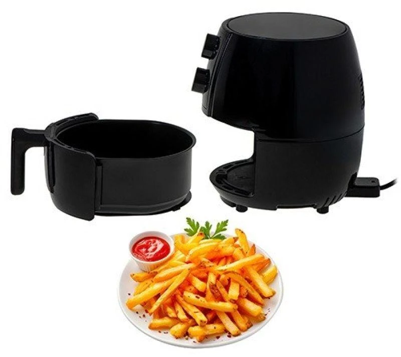 Gruzdintuvė Adler Airfryer orkaitė | AD 6312 | Galia 1600 W | Talpa 2,5 L | Konvekcija | Juodas