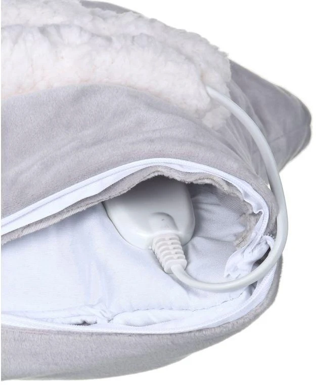 Adler | Blanket Elektrinė šildyklė | AD 7412 | Number of heating levels 8 | Number of persons 1 | Washable | Soft fleece | 80 W | Pilkas