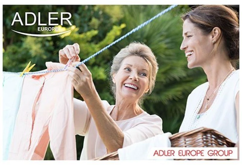Adler | Skalbimo mašina | AD 8051 | Top loading | Skalbimo talpa 3kg | Unspecified RPM | Gylis 37 cm | Plotis 38 cm | Baltas/Mėlyna