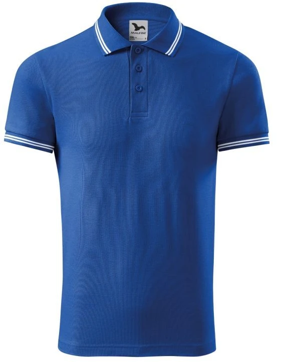 Adler Urban M MLI-21905 polo marškiniai, rugiagėlių mėlynumo