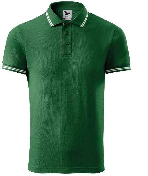 Adler Urban M MLI-21906 polo marškiniai, butelių žalumo