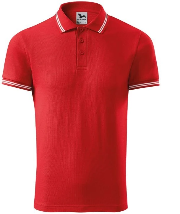 Adler Urban M MLI-21907 raudonys polo marškinėliai