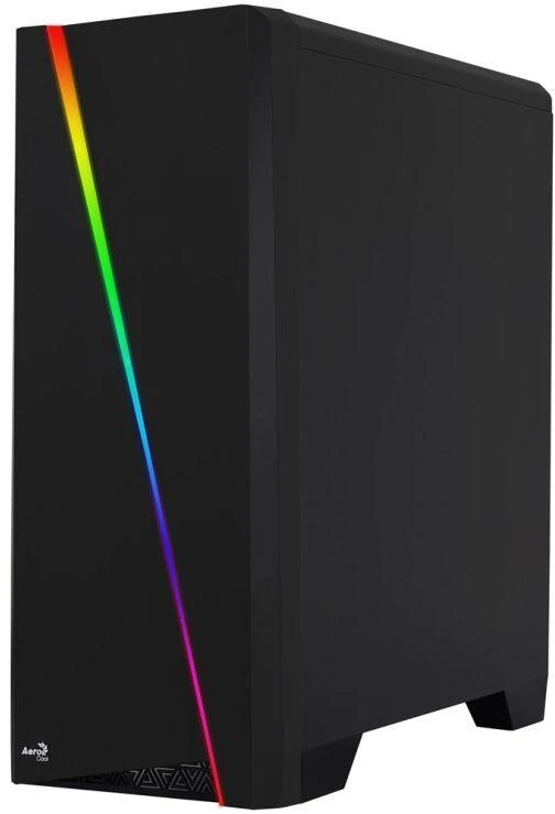 Ausinės Aerocool PGS CYLON AEROPGSCYLON-BK kompiuterio korpusas (ATX, Micro ATX, Mini ITX; juodos spalvos)