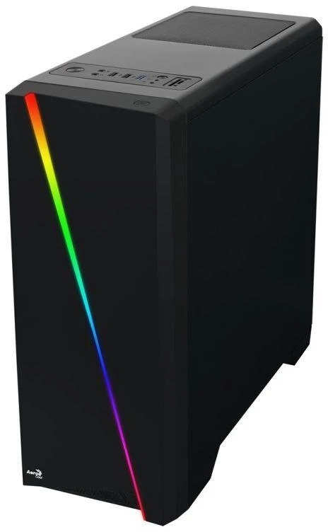Ausinės Aerocool PGS CYLON AEROPGSCYLON-BK kompiuterio korpusas (ATX, Micro ATX, Mini ITX; juodos spalvos)