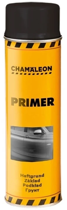 Aerozolinis akrilinis gruntas 0.5L juodas CHAMAELEON