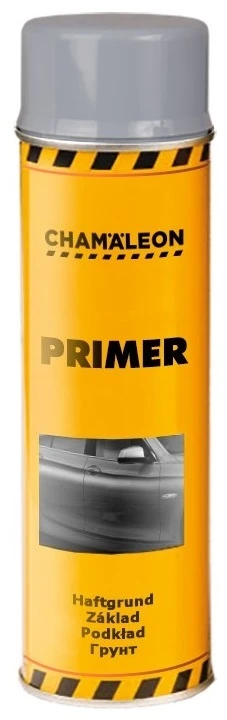 Aerozolinis akrilinis gruntas 0.5L pilkas CHAMAELEON