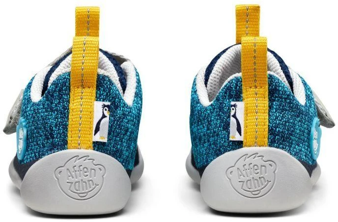 Affenzahn Sneaker Knit Happy Penguin Jr 00397-30001 basutės