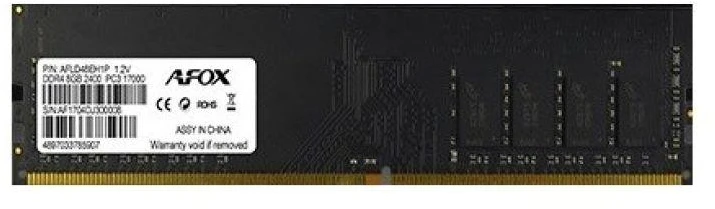 Operatyviosios Atminties Modulis - AFOX DDR4 8 GB 2 400 MHz UDIMM