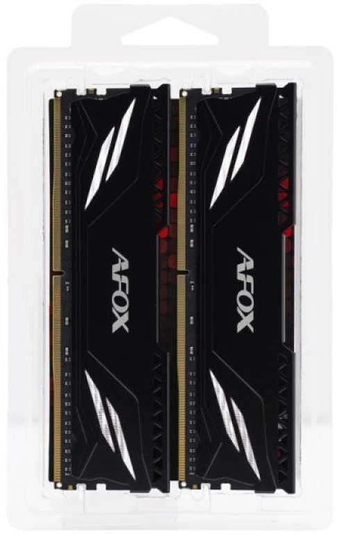 AFOX GAMING DDR4 2X16GB 3200MHZ CL16 RANK1 XMP2 Juodas