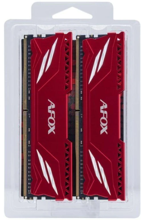 AFOX GAMING DDR4 2X16GB 3200MHZ CL16 XMP2 Raudonas