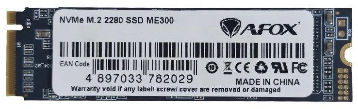 Vidinis kietasis diskas - AFOX ME300 M.2 256GB NVMe 3D NAND