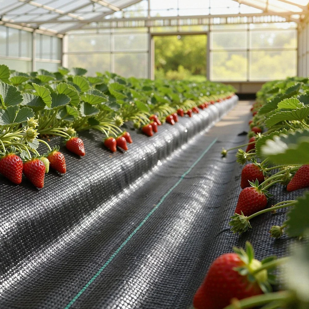 VEVOR Piktžolių barjeras sodui, 2 x 50m audinys