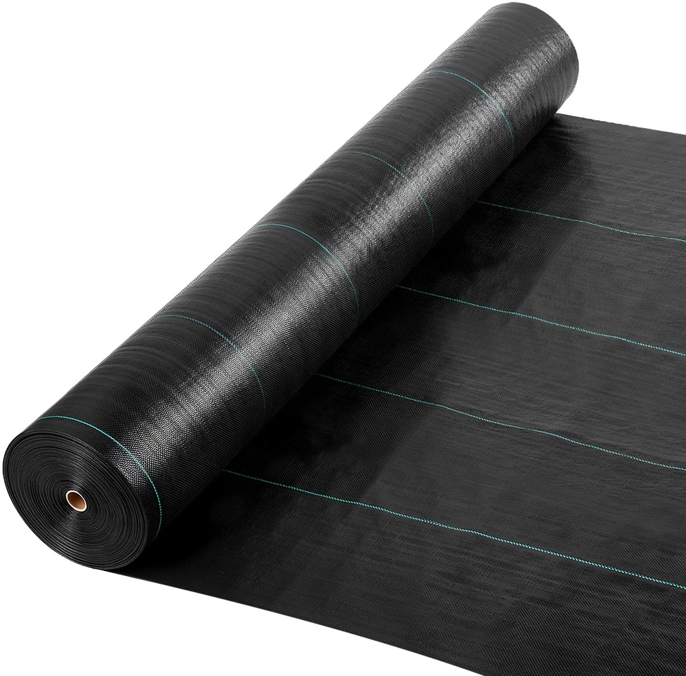 VEVOR Piktžolių barjeras sodui, 2 x 50m audinys