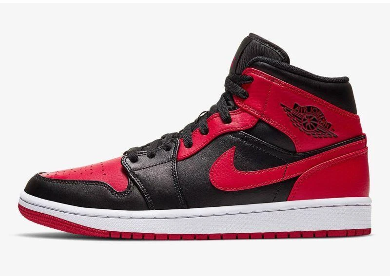 Air Jordan 1 Mid Banned Krepšinio bateliai - 554724-074