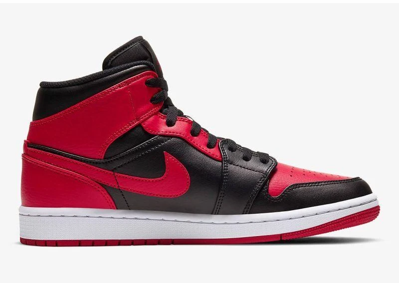 Air Jordan 1 Mid Banned Krepšinio bateliai - 554724-074