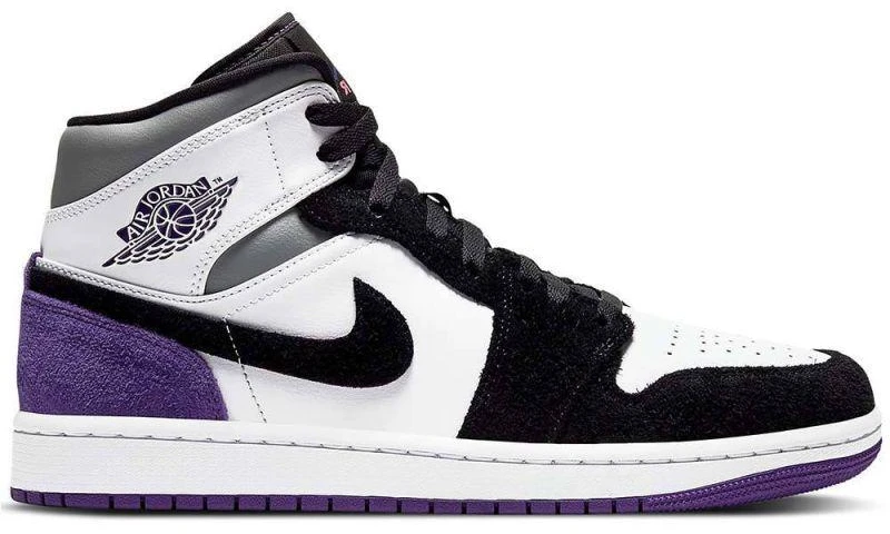Air Jordan 1 Mid SE Varsity Violetinė krepšinio bateliai - 852542-105