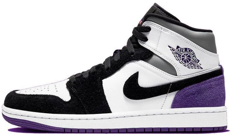 Air Jordan 1 Mid SE Varsity Violetinė krepšinio bateliai - 852542-105