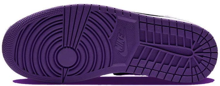 Air Jordan 1 Mid SE Varsity Violetinė krepšinio bateliai - 852542-105