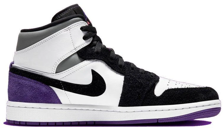 Air Jordan 1 Mid SE Varsity Violetinė krepšinio bateliai - 852542-105