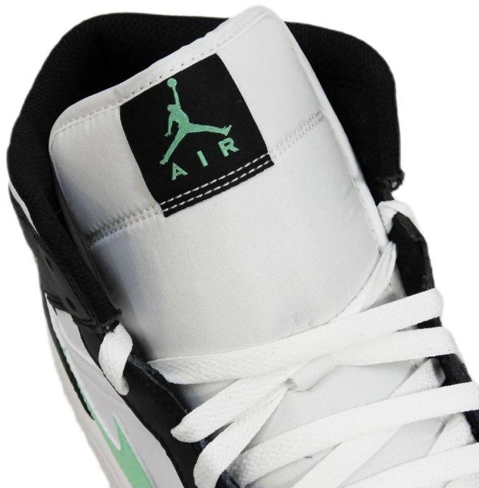 Air Jordan 1 Mid Sodriai žaliai balta Vyriški kedai - DQ8426-103
