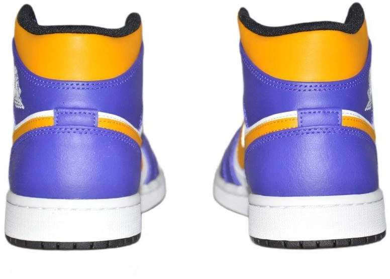 Air Jordan 1 MID sportbačiai Los Angeles Lakers LA - DQ8426-517