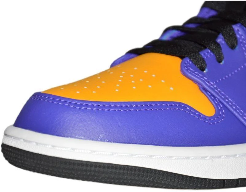 Air Jordan 1 MID sportbačiai Los Angeles Lakers LA - DQ8426-517