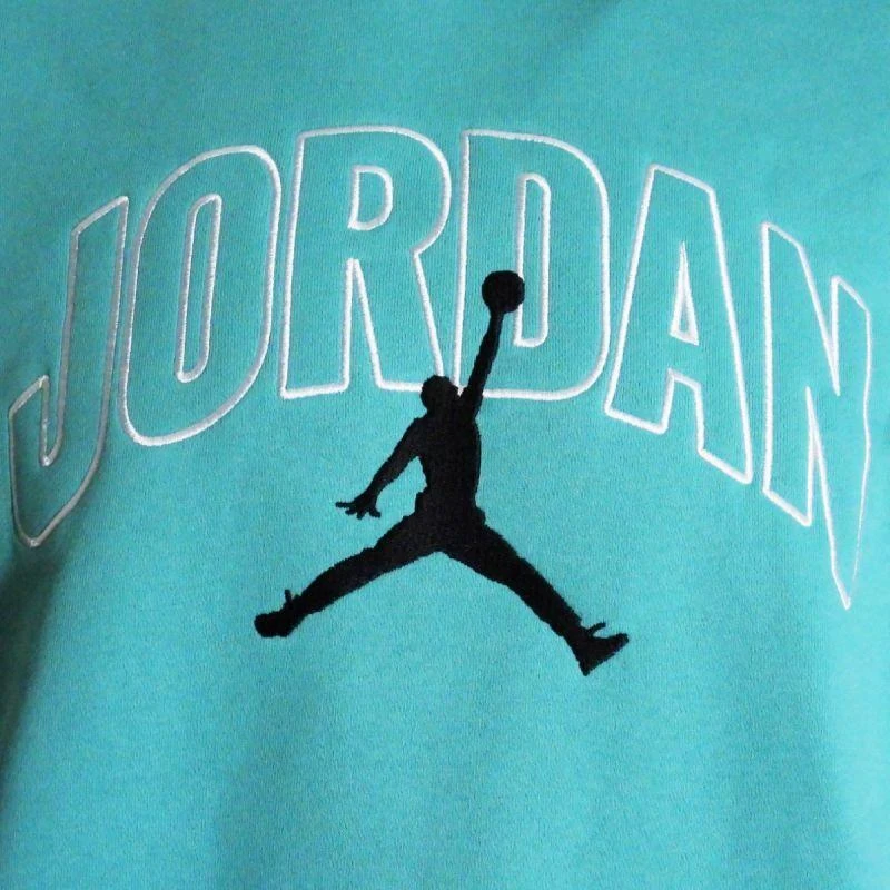 Air Jordan Brooklyn Fleece turkio spalvos vyriškas džemperis su gobtuvu - IB7241-392