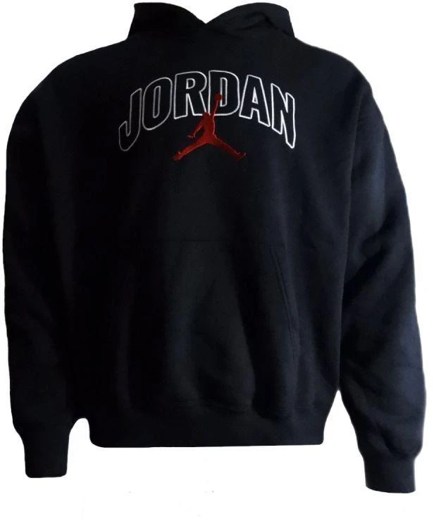 Air Jordan Brooklyn Fleece Vyriškas Džemperis su Gobtuvu Juodas - IB7241-010