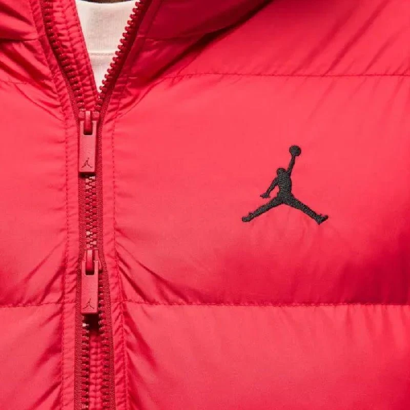 Air Jordan Brooklyn Therma-FIT Pūkinė žieminė striukė, Gym Raudona - HV0532-687