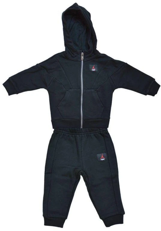 Air Jordan Flight 5 Komplektas Vaikams Juodas Sportinis Kostiumas - 655991-023