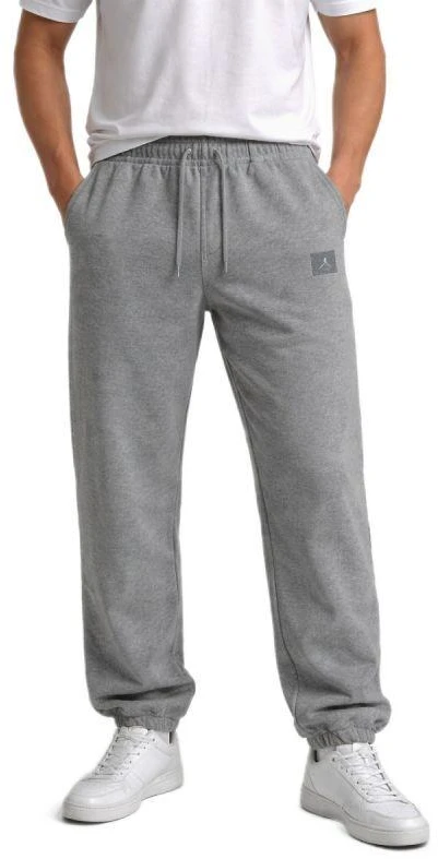 Air Jordan Flight Fleece Vyriškos Pilkos Kelnės - FV7251-091
