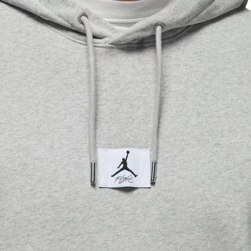 „Air Jordan Flight“ fliso džemperis su gobtuvu, pilkas – FV7247-050