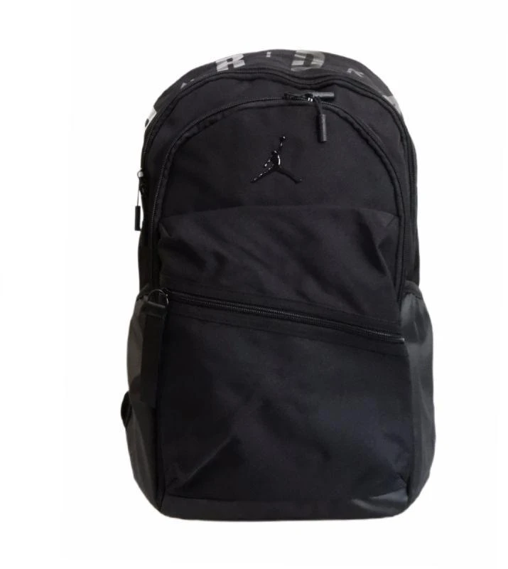 Nike Air Jordan Jam Patrol universal mokyklinė sportinė kuprinė, juoda, 20 L - MA0924-KK2