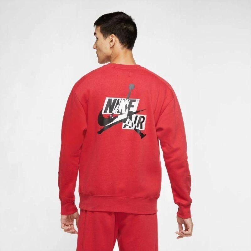 Air Jordan Jumpman Fleece Džemperis Raudonas - CK6763-687