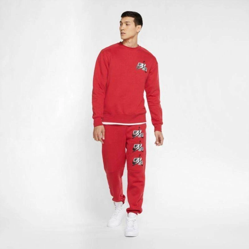 Air Jordan Jumpman Fleece Džemperis Raudonas - CK6763-687