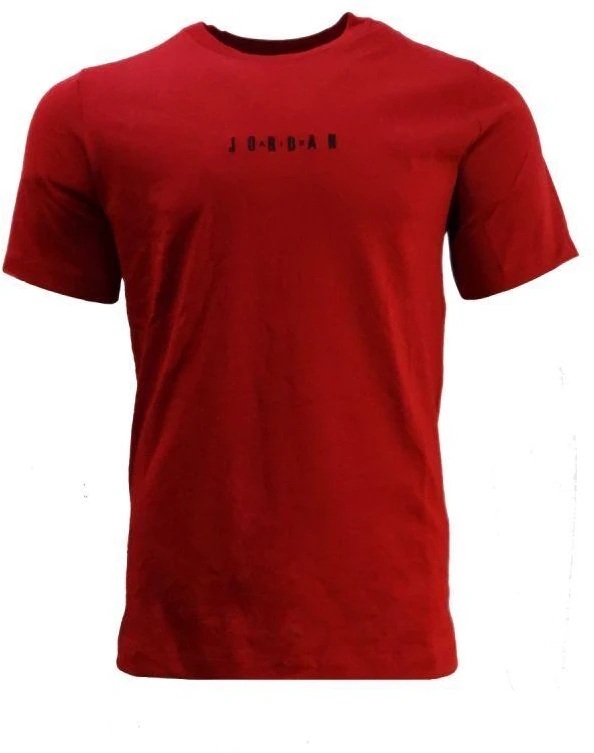 Air Jordan Jumpman Siuvinėtas Air Crew Raudonas Vyriškas Marškinėlis - DM3182-689