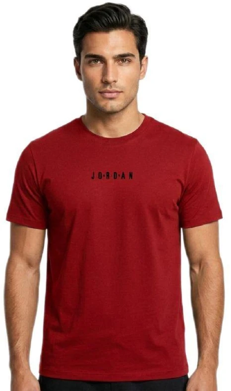 Air Jordan Jumpman Siuvinėtas Air Crew Raudonas Vyriškas Marškinėlis - DM3182-689