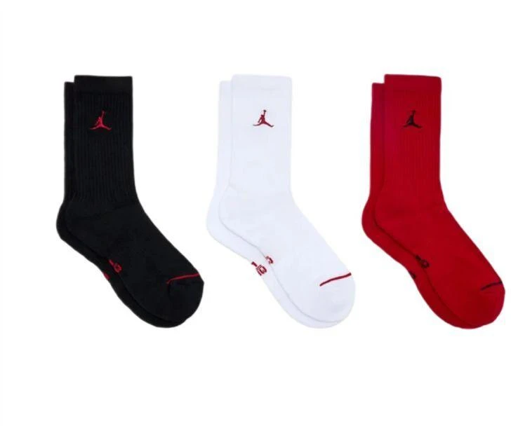Air Jordan Kasdienės Paminkštintos Krepšinio Kojinės Vyrams, 6 poros - HV6228-900