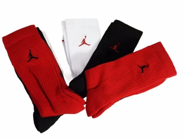 Air Jordan Kasdienės Paminkštintos Krepšinio Kojinės Vyrams, 6 poros - HV6228-900