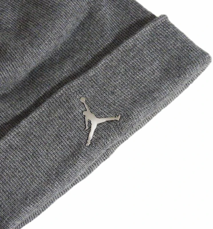 Air Jordan Kepurė su atlenkiama briauna Carbon Heather Gray - 9A0063-GEH